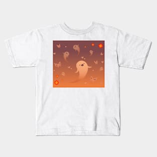 Hu Tao Spirit card_design Kids T-Shirt